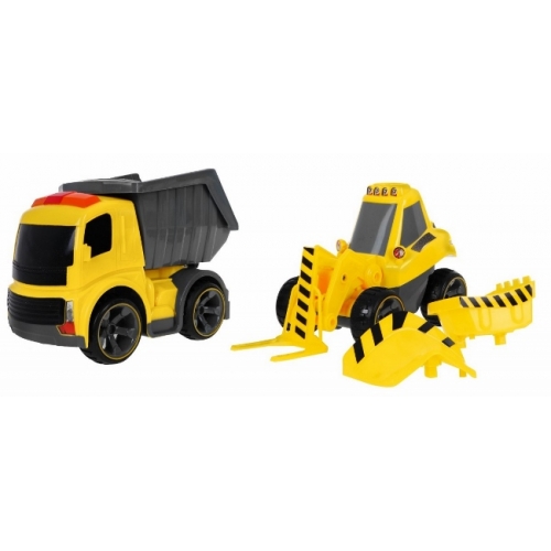 dźwig z autkami sterowane